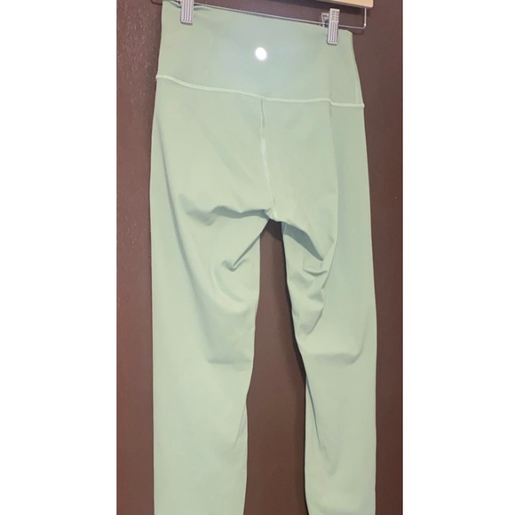 Lululemon Wunder Under High Rise Tight 28” Full-On Luxtreme (Vista Green - 6) - Picture 10 of 13